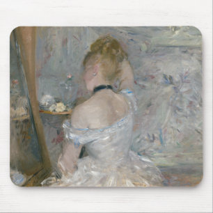 Berthe Morisot - Woman at Her Toilette Mouse Pad
