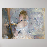 Berthe Morisot - Woman at Her Toilette