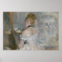 Berthe Morisot - Woman at Her Toilette