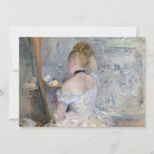 Berthe Morisot - Woman at Her Toilette Thank You Card