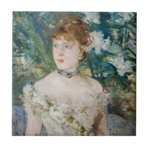 Berthe Morisot - Young Girl in a Ball Gown Ceramic Tile
