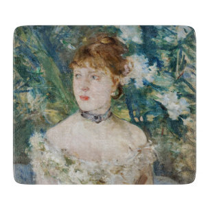 Berthe Morisot - Young Girl in a Ball Gown Cutting Board
