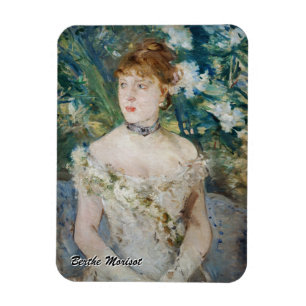 Berthe Morisot - Young Girl in a Ball Gown Magnet