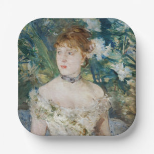 Berthe Morisot - Young Girl in a Ball Gown Paper Plate