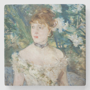 Berthe Morisot - Young Girl in a Ball Gown Stone Coaster