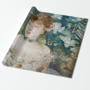 Berthe Morisot - Young Girl in a Ball Gown Wrapping Paper