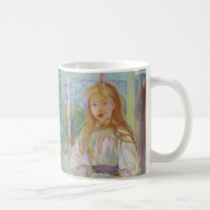 Berthe Morisot - Young Girls at the Window Coffee Mug