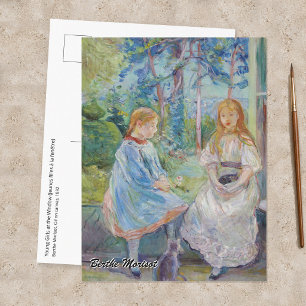 Berthe Morisot - Young Girls at the Window Postcard