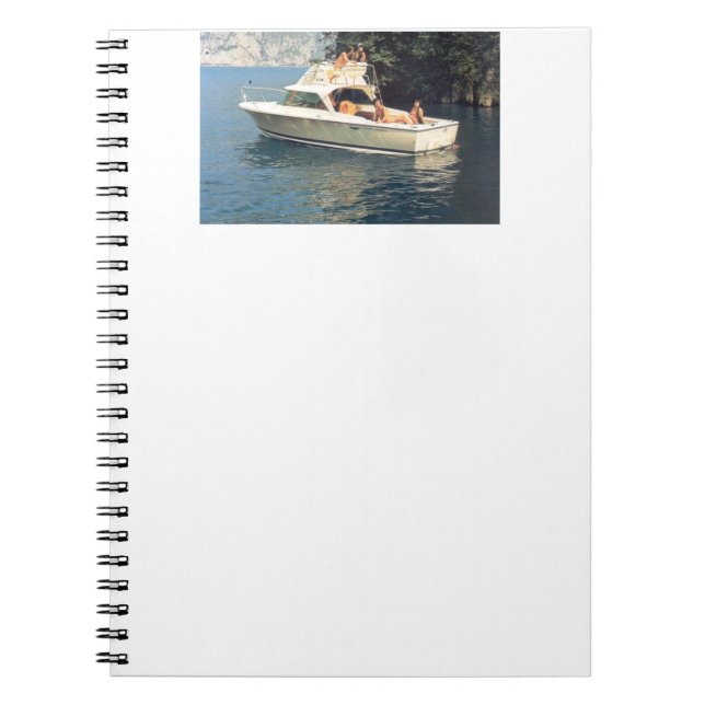 Bertram 25 Boats Notebook Writing Pad (Front)