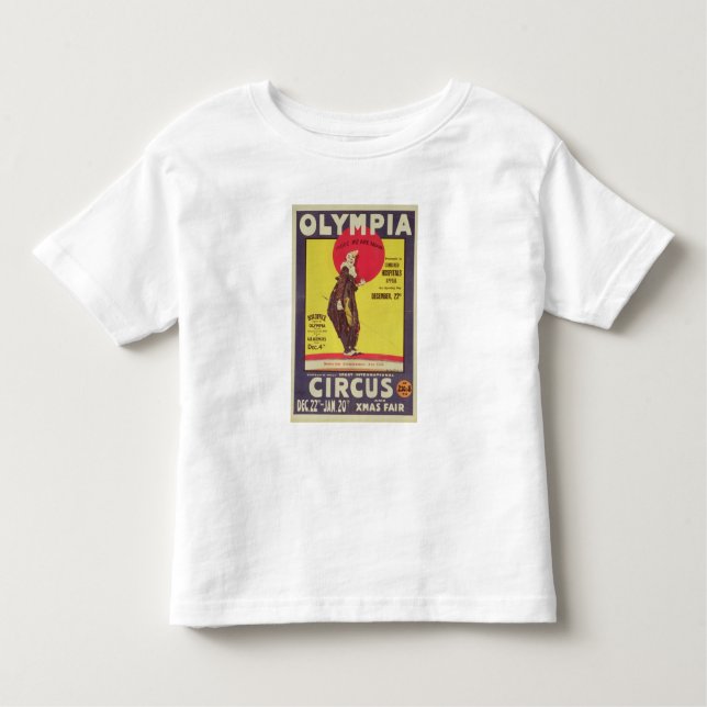 Bertram Mills circus poster Toddler T-Shirt (Front)