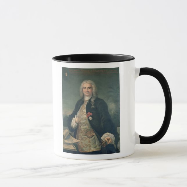 Bertrand-Francois Mahe de la Bourdonnais Mug (Right)