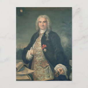 Bertrand-Francois Mahe de la Bourdonnais Postcard