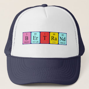 Bertrand periodic table name hat