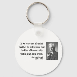 Bertrand Russell Quote 1b Key Ring