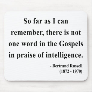 Bertrand Russell Quote 2a Mouse Pad