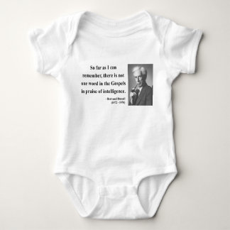 Bertrand Russell Quote 2b Baby Bodysuit