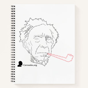 Bertrand Russell Spiral Notebook