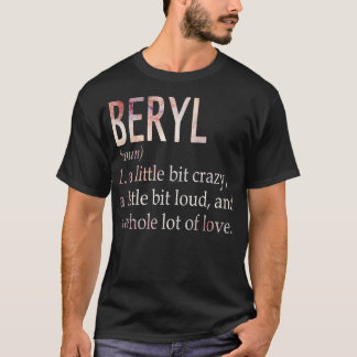 Beryl Girl Name Definition T-Shirt