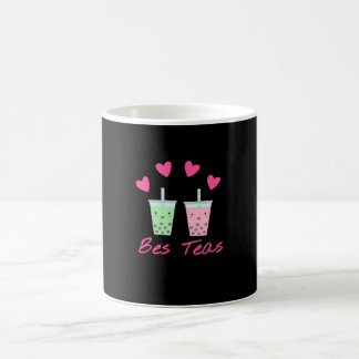 Bes Teas Besties Bubble Tea Cute Boba Best Friends Coffee Mug
