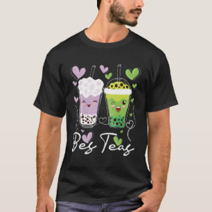Bes Teas Kawaii Boba Drink Bubble Tea Tapioca T-Shirt