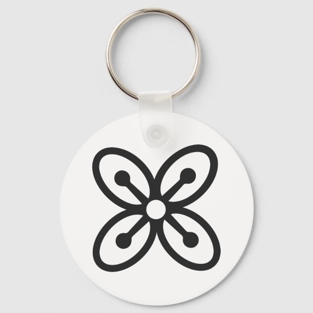 BESE SAKA | Symbol of Affluence, Power, Abundance Key Ring (Front)