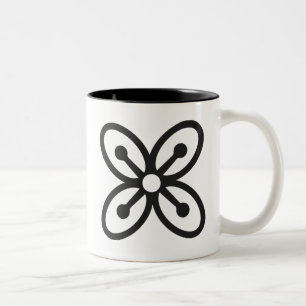 BESE SAKA   Symbol of Affluence, Power, Abundance Two-Tone Coffee Mug