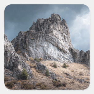 Besh Barmag Mountain Square Sticker
