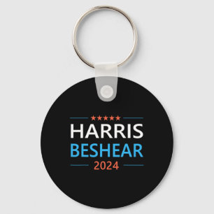 Beshear 2024 For President Patriotic Kamala Democr Key Ring