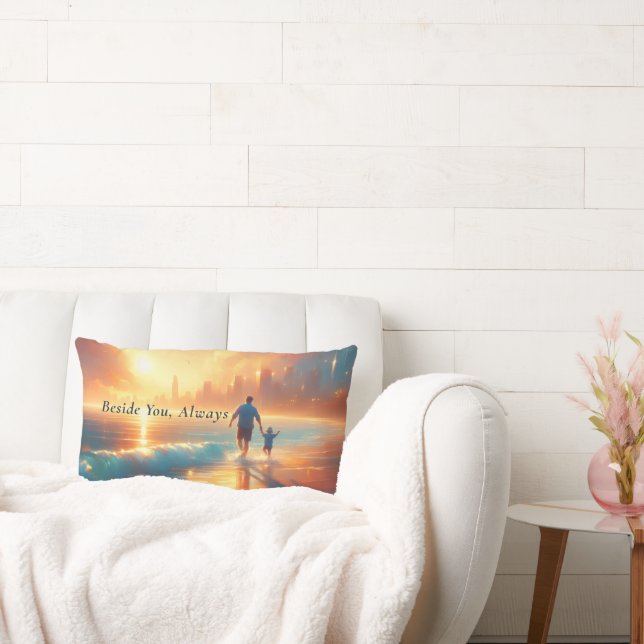 Beside You Always -  Personalised Keepsake Pillow (Couch)