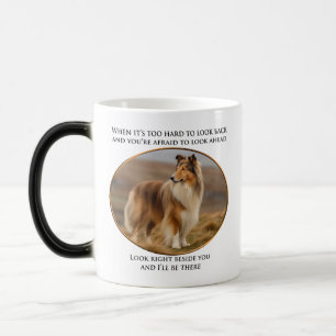 Beside You Collie Magic Mug