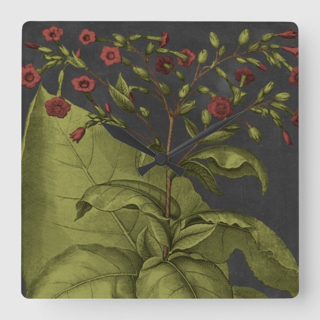 Besler Dramatique I Square Wall Clock (Front)