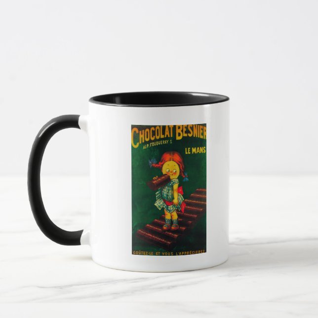 Besnier Chocolate Promotional Poster Mug (Left)
