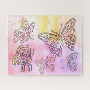 Bespeckled Flight Jigsaw Puzzle