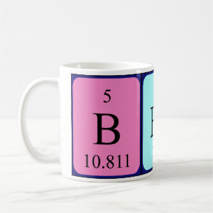 Bess periodic table name mug