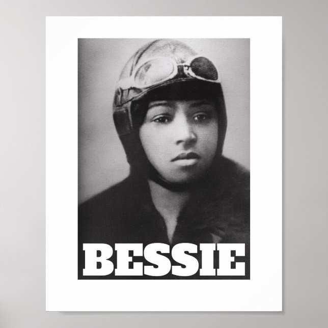 Bessie Coleman - Aviation Pioneer Poster (Front)