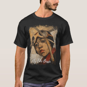 Bessie Coleman Black History Month African America T-Shirt