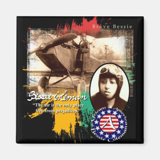 bessie coleman magnet
