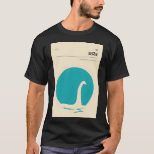 Bessie Lake Erie Vintage Cryptid Poster T-Shirt
