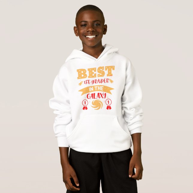 BEST 1ST GRADER IN THE GALAXY funny cute           (Front Full)