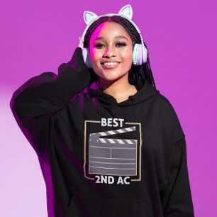 Best 2nd AC - Second Assistant Camera Hoodie