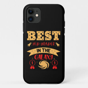 BEST 2ND GRADER IN THE GALAXY funny cute           iPhone 11 Case