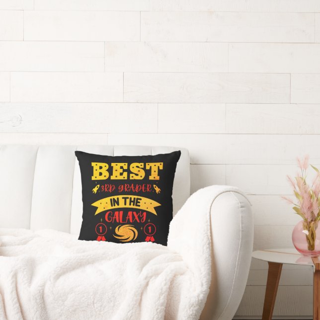 BEST 3RD GRADER IN THE GALAXY funny cute           Cushion (Couch)