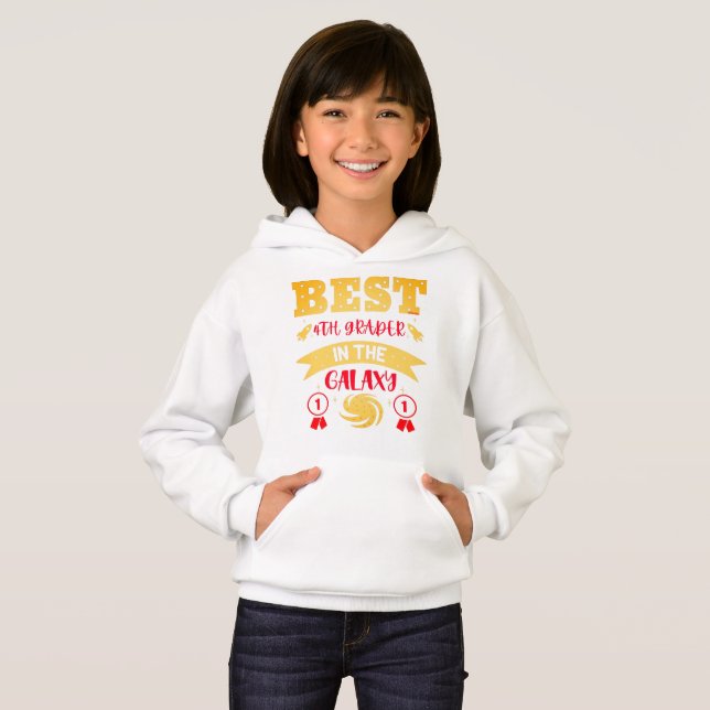 BEST 4TH GRADER IN THE GALAXY funny cute           (Front Full)