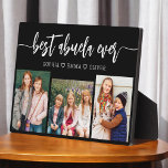 Best Abuela Ever - Grandchildren Photo Collage Plaque<br><div class="desc">Celebrate the "Best Abuela Ever" with this personalised Grandchildren Photo Collage Plaque. This heartfelt gift features a beautifully arranged collage of cherished photos capturing special moments, complemented by a loving message. Crafted from high-quality materials with a sleek finish, it's ideal for displaying at home as a cherished keepsake. Perfect for...</div>