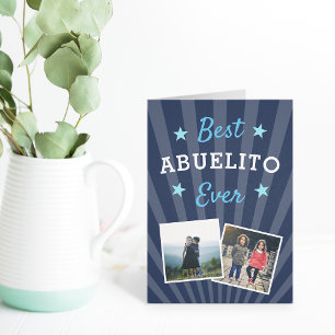 Best Abuelito Ever Father's Day Photo Card
