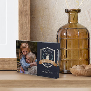 Best Abuelo By Par   Golf Grandpa Photo Block