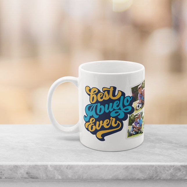 Best Abuelo Ever | Grandpa Photo Coffee Mug (Creator Uploaded)