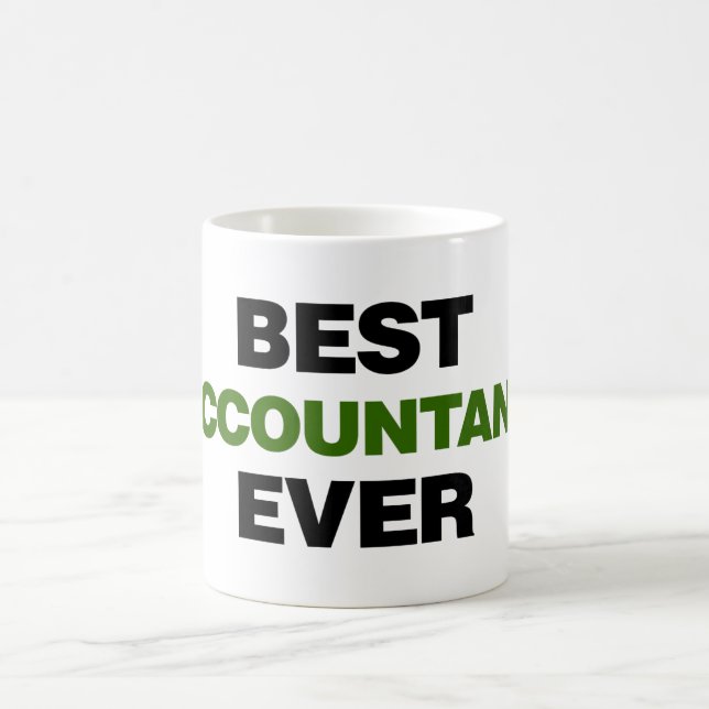 Best Accountant Ever Coffee Mug (Center)