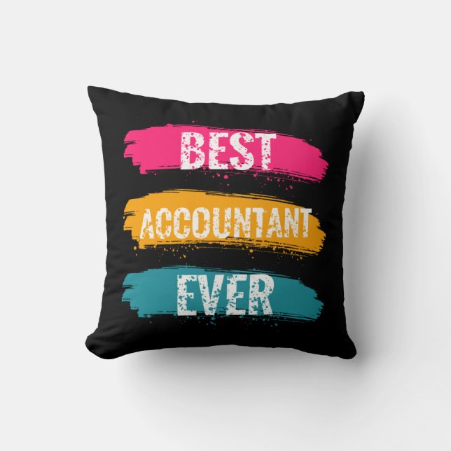Best Accountant Ever Cushion (Front)