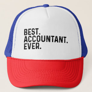 Best Accountant Ever Funny Accounting Trucker Hat